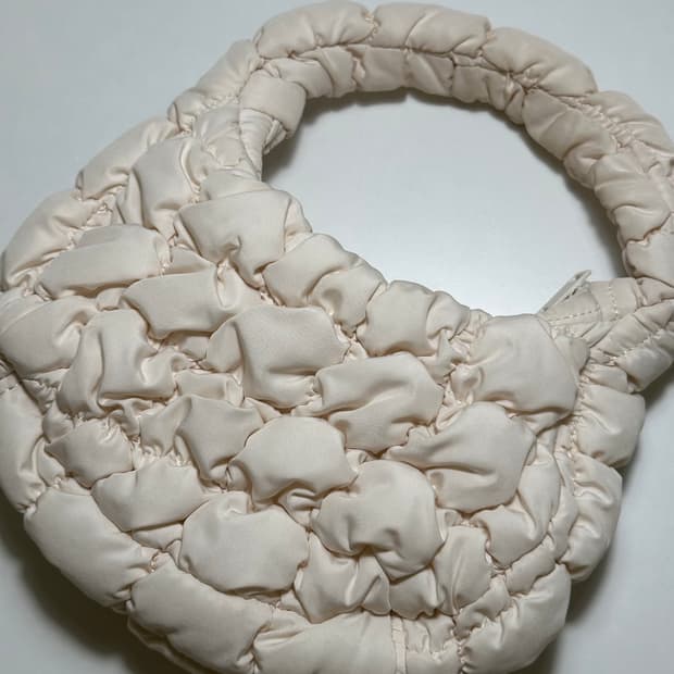 코스 구름백 마이크로백 화이트