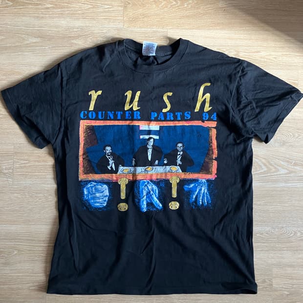 90s Rush 러쉬 밴드티