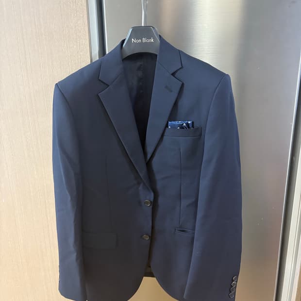 살로토 남자 맞춤정장 네이비 L사이즈 