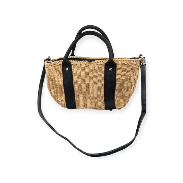 Mura 라탄 빈티지 토트& 크로스 가방