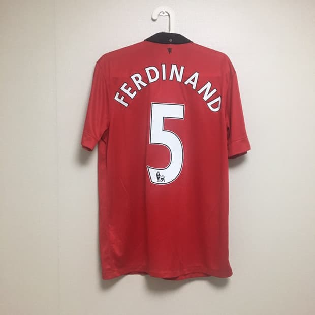 맨유 퍼디난드 어센틱 유니폼