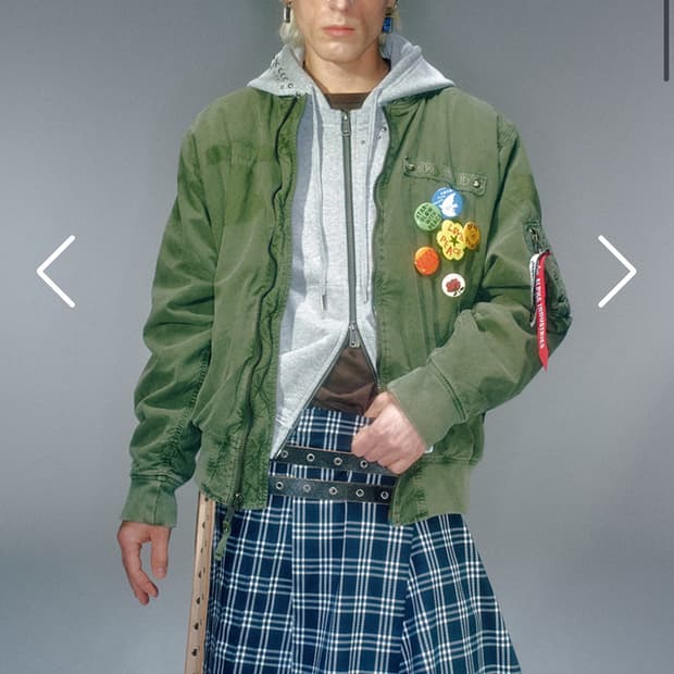 베이컨트 아카이브 x 알파인더스트리 플라이트 자켓