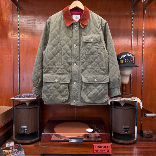 90s 제이프레스 퀼팅 초어 자켓 [ 100-105 ]