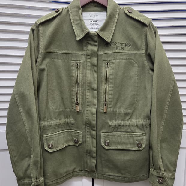 베르니스 밀리터리 야상 자켓