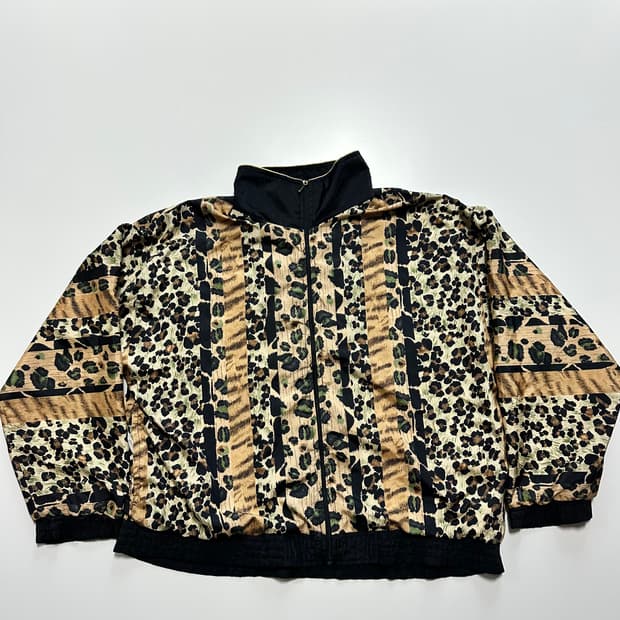 Argee plus 빈티지 호피 자켓