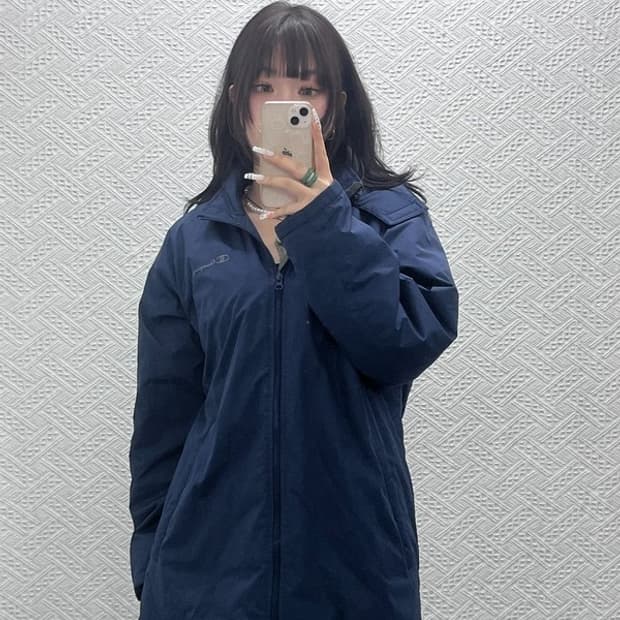 챔피온 어센틱 올드스쿨 레트로 빈티지 바람막이 자켓 M C10797