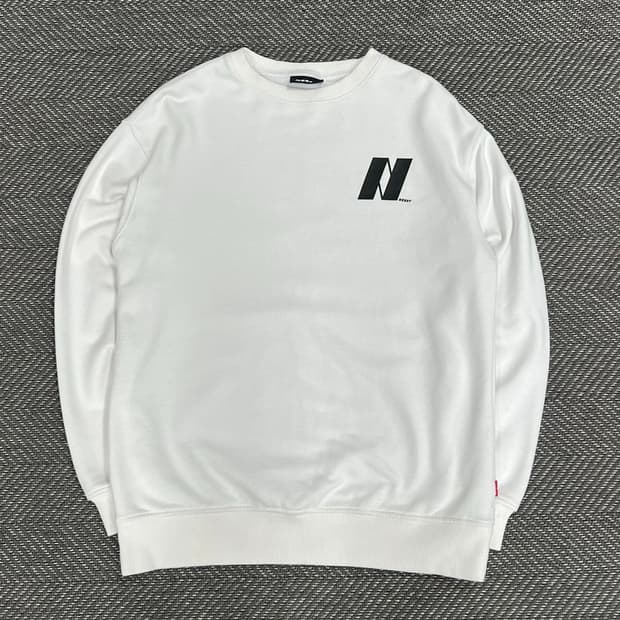 널디 백프린팅 맨투맨 v1157