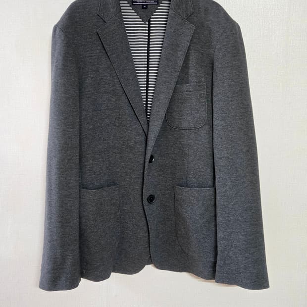 타미힐피거 정장 자켓, 블레이저, 면 스판 자켓