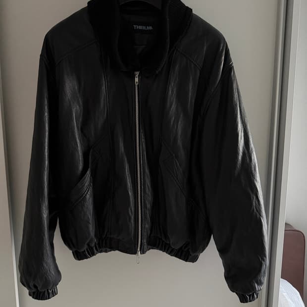 더일마 가죽자켓 