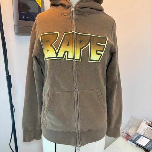 베이프 bape 후드집업