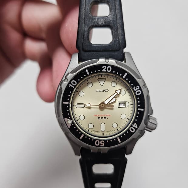 세이코 프로페셔널 티타늄 다이버 시계 Seiko Professional
