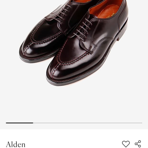 알든 2210 버건디 9D