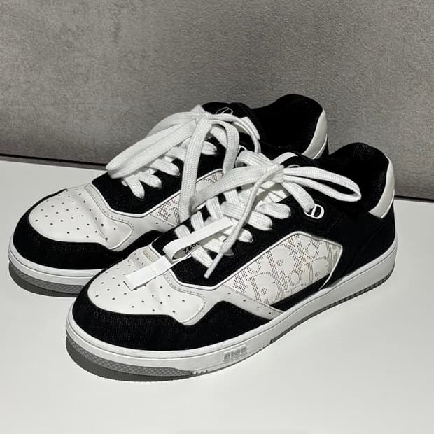 디올 오블리크 B27 로우탑 스니커즈