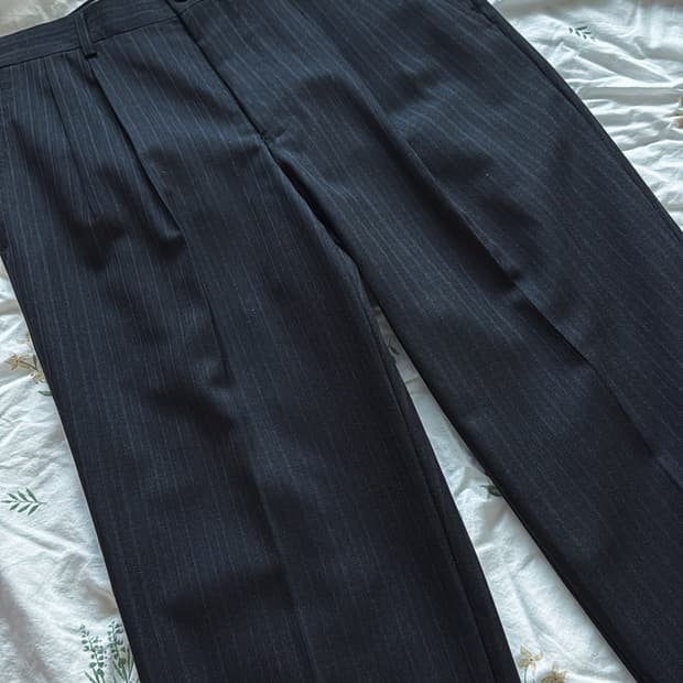 꼼데가르송 옴므 듀스 스트라이프 팬츠