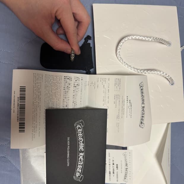 새상품) 크롬하츠 베이비 플로랄 반지