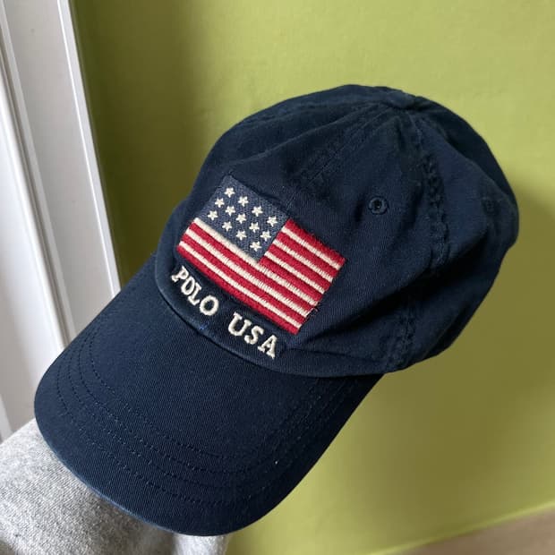 폴로 랄프로렌 성조기 볼캡