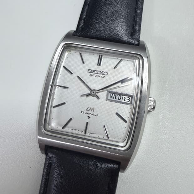 70s SEIKO 세이코 LORD MATIC LM 체커 다이얼
