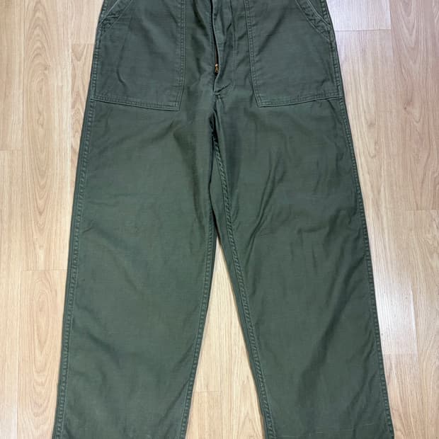 [36x33] 빈티지 오리지널 70s OG-107 퍼티그 팬츠