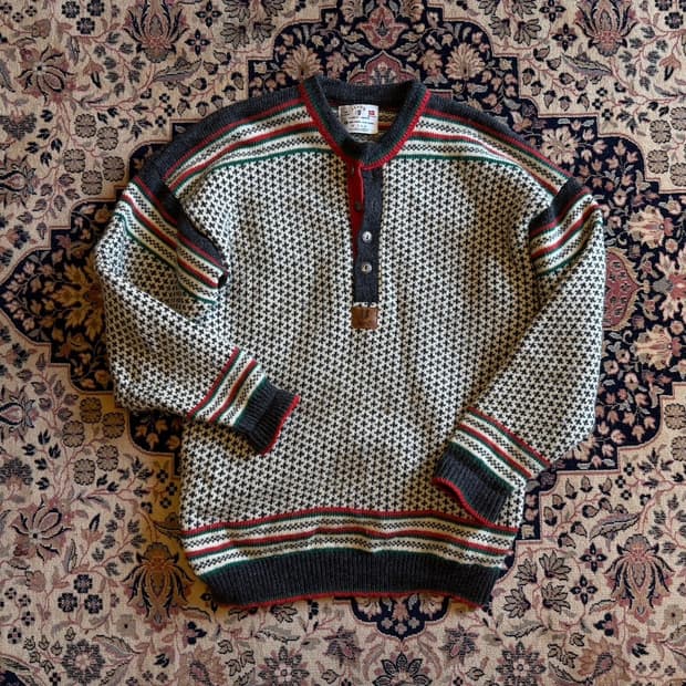 JANUS 노르딕 헨리넥 니트 105