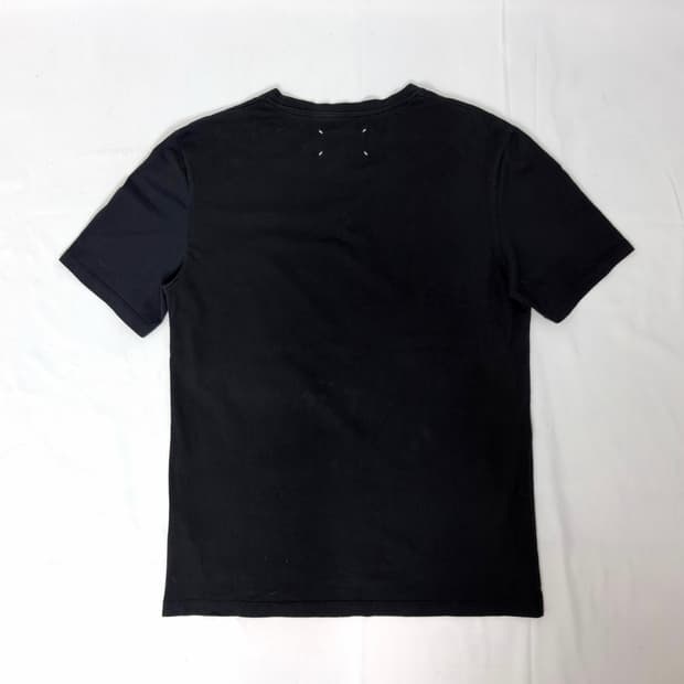 19ss 마르지엘라 10번라인 반팔 티셔츠 블랙