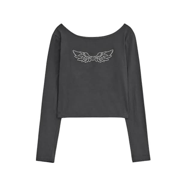 허그유어스킨 엔젤 윙 탑