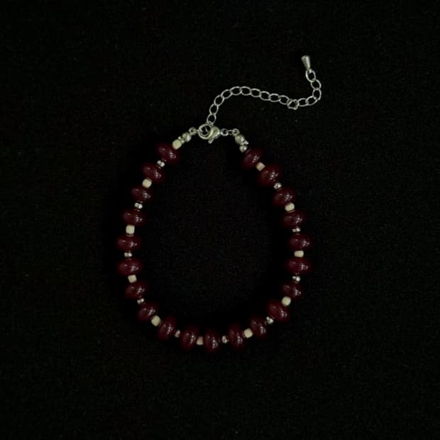 Ruby Glaze Bracelet