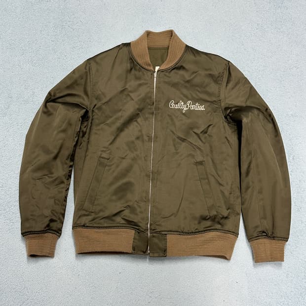 와코마리아 봄버자켓 리버시블 양면