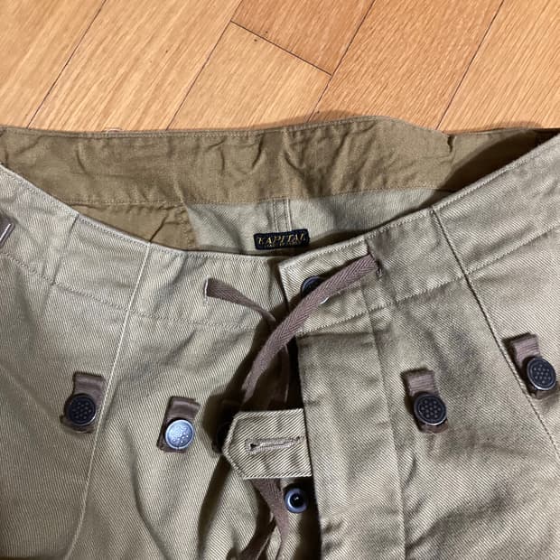 캐피탈 헤비드릴 카고팬츠 2사이즈
