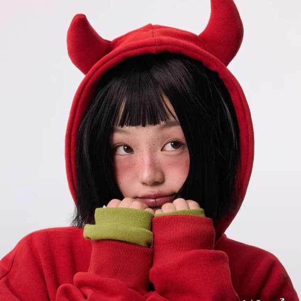 예그 데빌 후드 레드