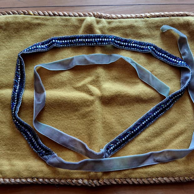 제이크루 비즈장식 벨트