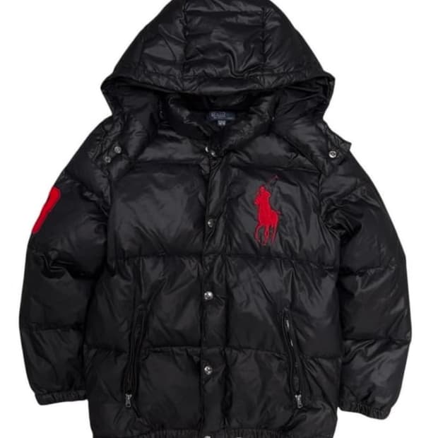 빅포니 유광 패딩 구해요