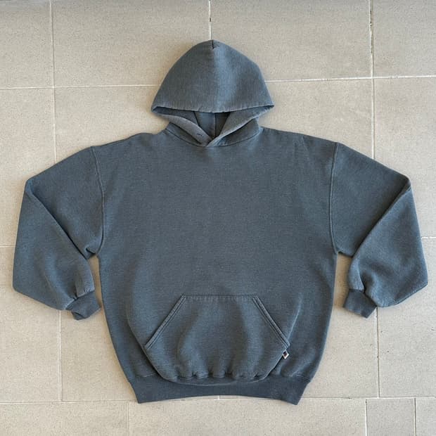 90s 빈티지 러셀 후드 다크그레이 XL USA