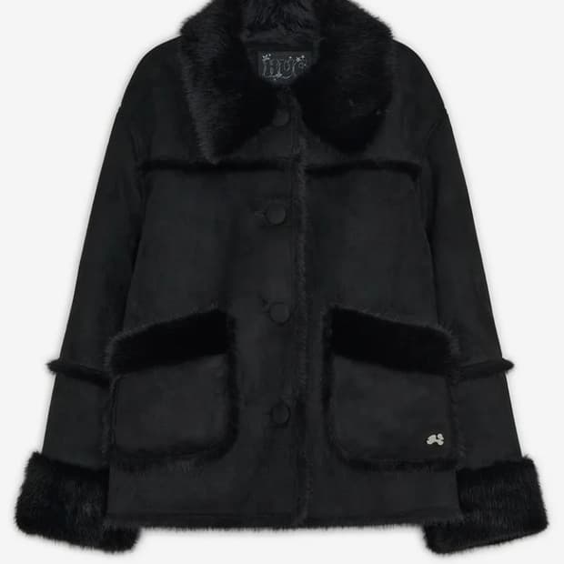 시어링 무스탕 자켓