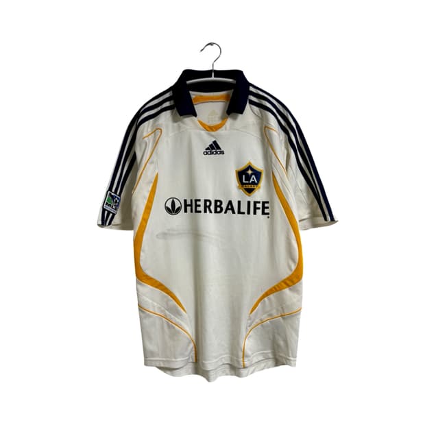 아디다스 07-08 LA 갤럭시 베컴 반팔 유니폼 져지