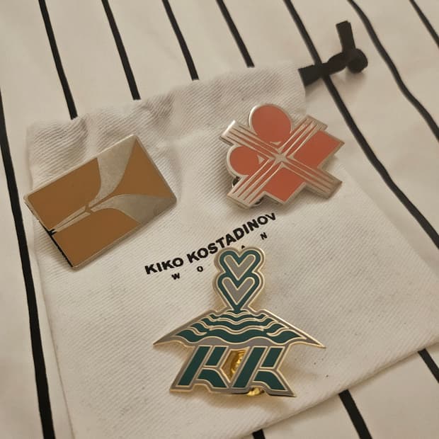키코 코스타디노브(Kiko

Kostadinov)그래픽 프린트 핀3개세트