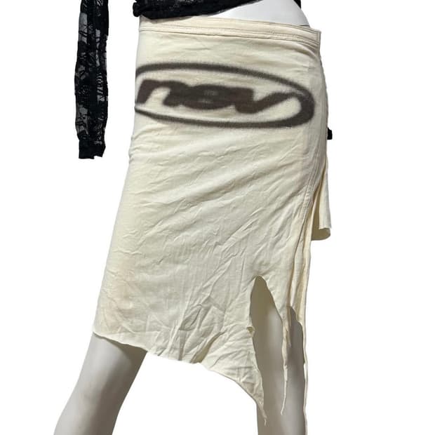 빈티지 커스텀 그래픽 스커트