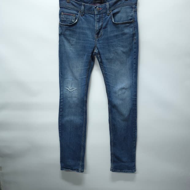 타미힐피거 덴튼 스트레치 스트레이트핏 데님 팬츠 (34사이즈)