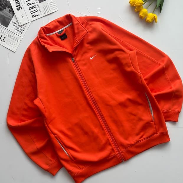 Nike 나이키 빈티지 오렌지 집업