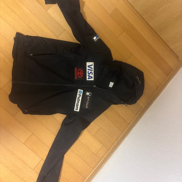 스파이더 스키팀 바람막이