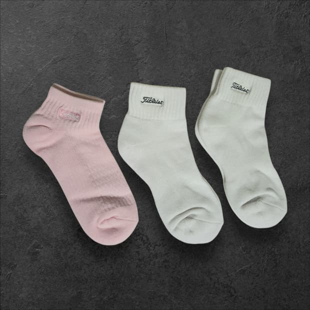 타이틀리스트 여성 양말 3켤레