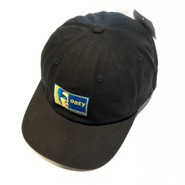 💥(새상품) 오베이 월드와이드 스냅백 (블랙) 
