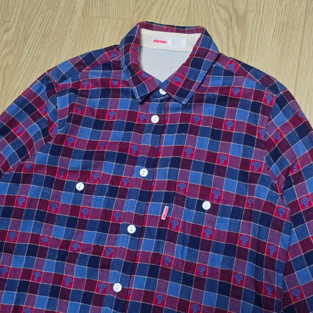 Nenet 네넷 체크패턴 멀티 셔츠 2
