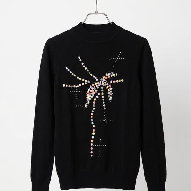 텀블러girl st 니트