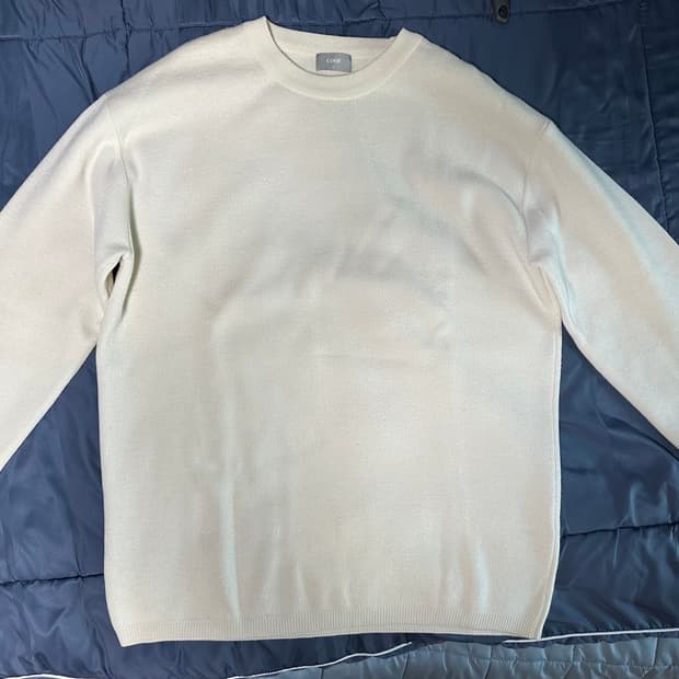 쿠어 캐시미어 니트 아이보리 S사이즈