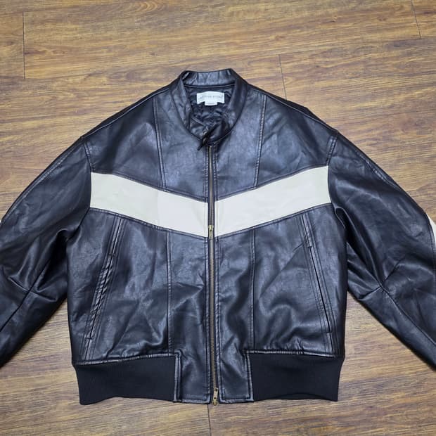 라퍼지스토어 버핑레더 라이더자켓