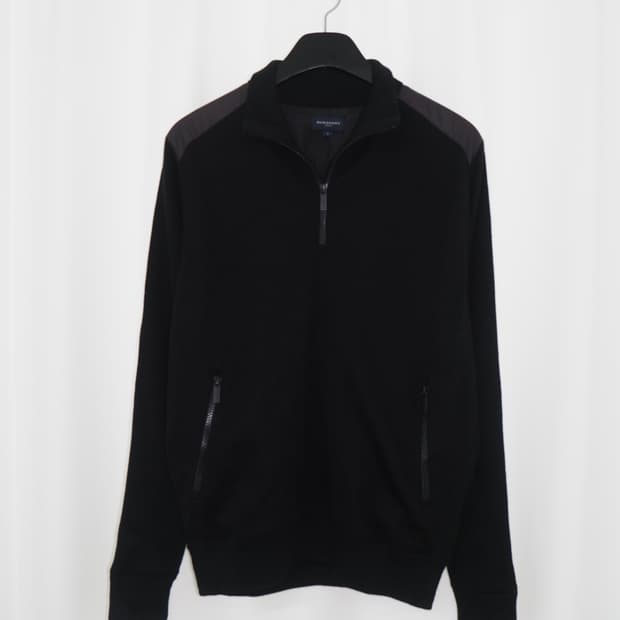 BURBERRY GOLF half zip up knit