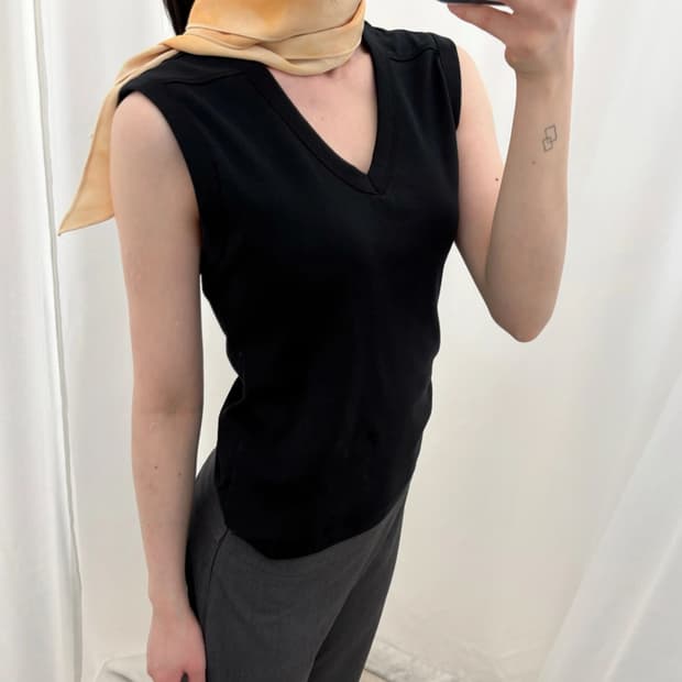 브리즈아카이브 스카프 Hand-tie Silky Scarf