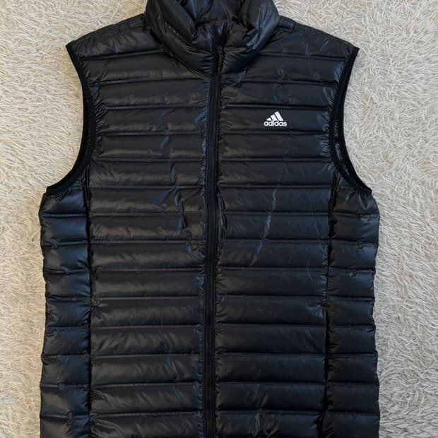 아디다스 덕다운 경량 패딩 조끼/#401
