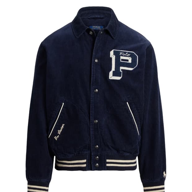 폴로 레터맨 코듀로이 자켓