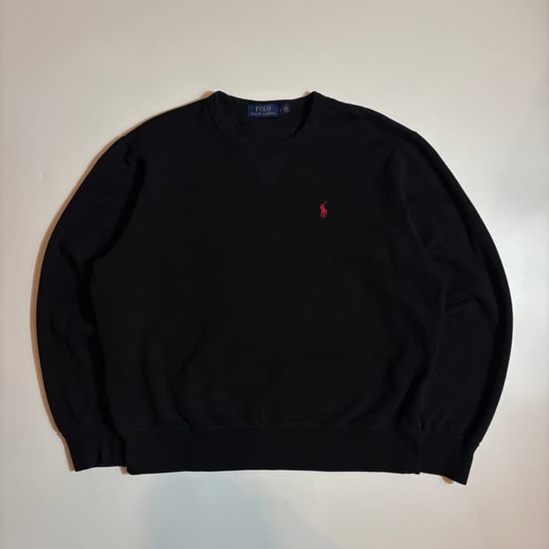 폴로랄프로렌 자수 로고 맨투맨 (무료배송)